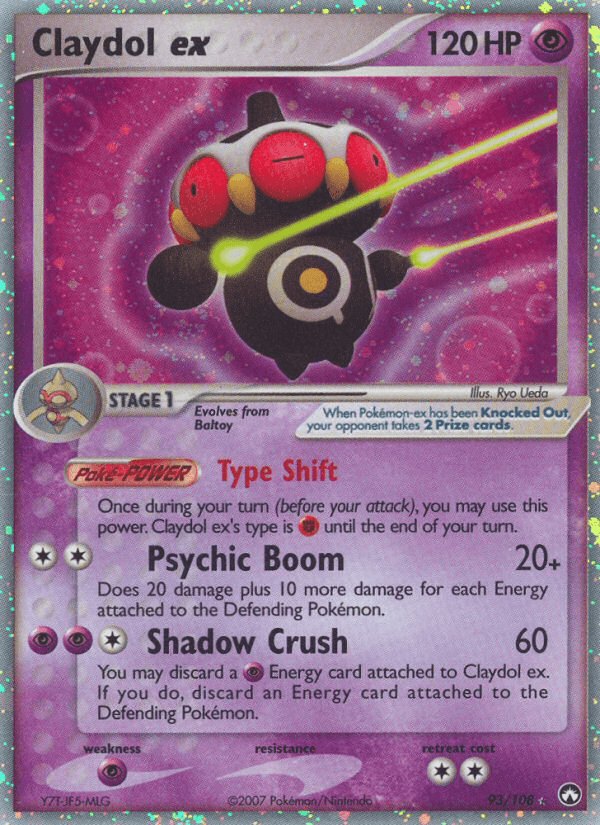 Claydol ex (93/108) [EX: Power Keepers] (Online Only)