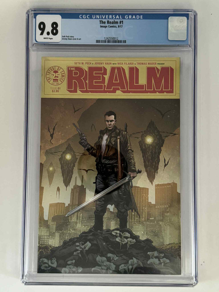 The Realm #1 CGC 9.8 Blue Label Haun Exclusive Var (ONLINE ORDER ONLY)