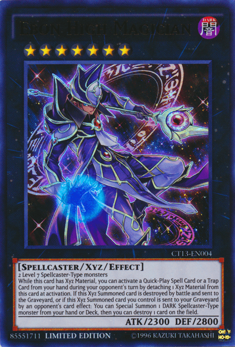 Ebon High Magician [CT13-EN004] Ultra Rare (ONLINE ORDER ONLY)