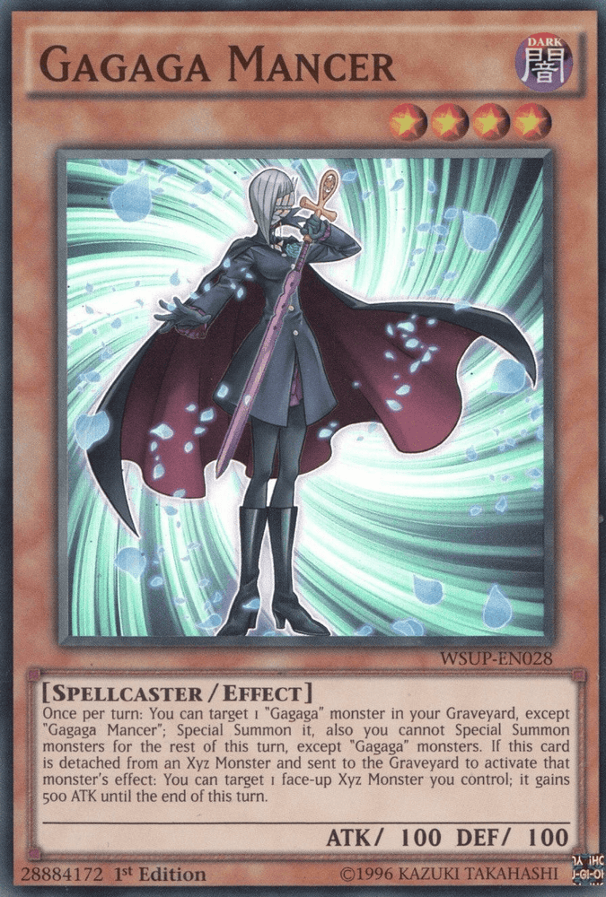Gagaga Mancer [WSUP-EN028] Super Rare (ONLINE ORDER ONLY)