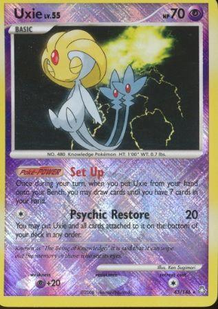 Uxie (43/146) (League Promo) [Diamond & Pearl: Legends Awakened] (Online Only)