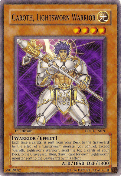 Garoth, Lightsworn Warrior [LODT-EN020] Common (ONLINE ORDER ONLY)