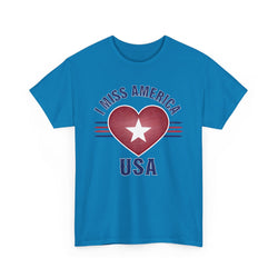 "I Miss America" Heart Unisex Heavy Cotton Tee (ONLINE ORDER ONLY)