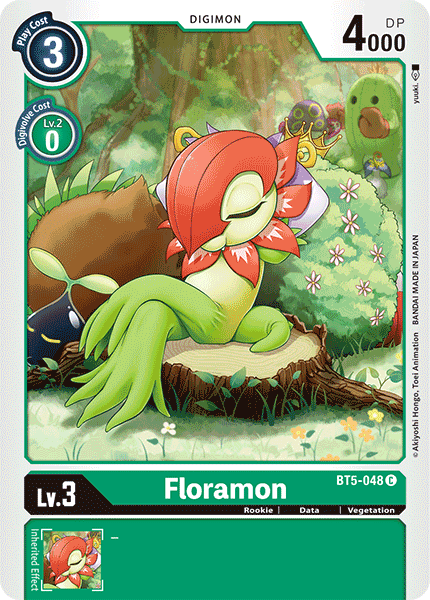 Floramon [BT5-048] [Battle of Omni] (ONLINE ORDER ONLY)