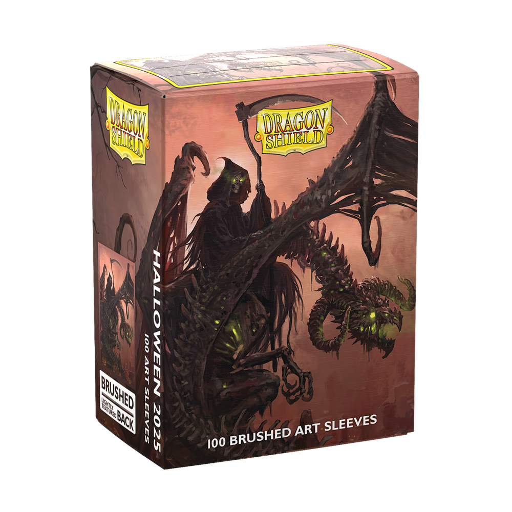Dragon Shield: Standard 100ct Brushed Art Sleeves - Halloween (2025) (ONLINE ORDER ONLY)