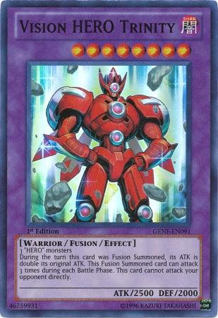 Vision Hero Trinity [GENF-EN091] Super Rare (ONLINE ORDER ONLY)