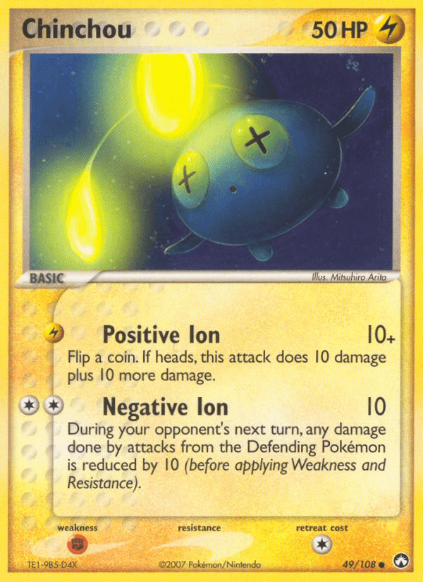 Chinchou (49/108) [EX: Power Keepers] (Online Only)