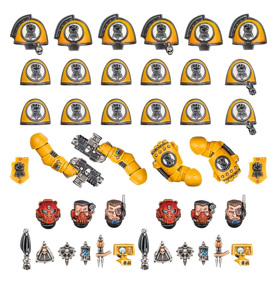 Warhammer 40K: Imperial Fists - Primaris Upgrades and Transfers