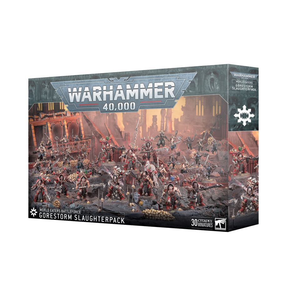 Warhammer 40k: Gorestorm Slaughterpack - World Eaters Battleforce (ONLINE ORDER ONLY)