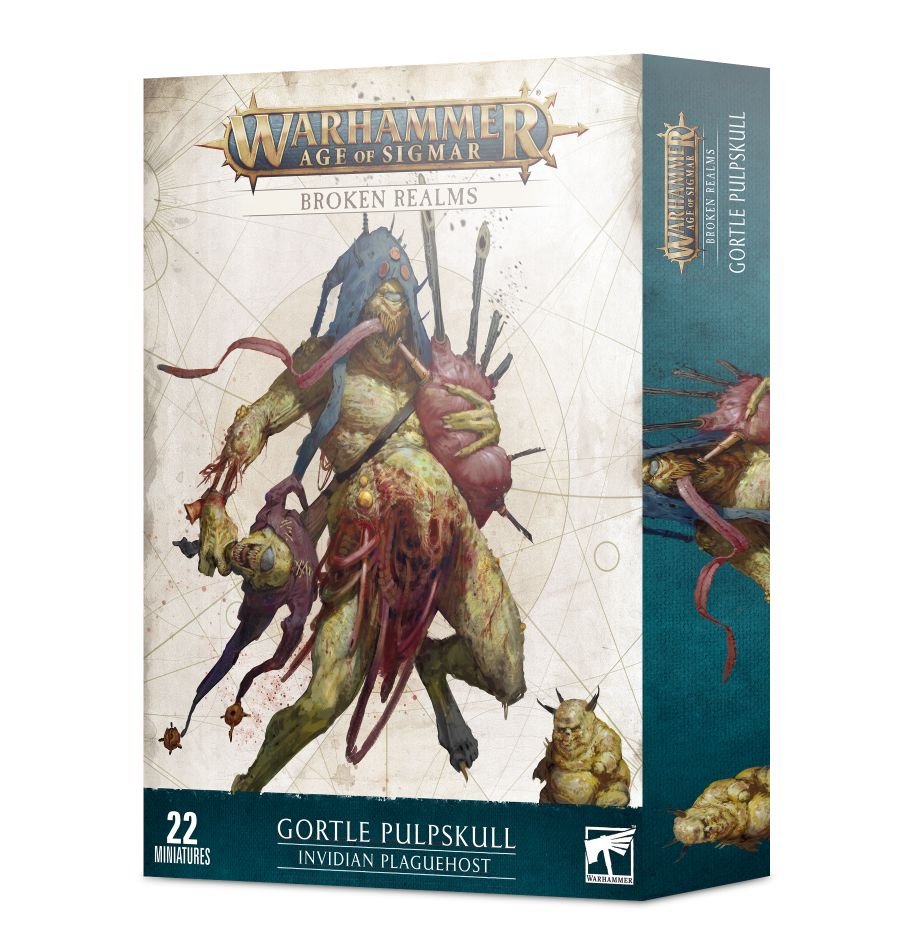 Warhammer: Broken Realms - Gortle Pulpskull - Invidian Plaguehost (ONLINE ORDER ONLY)