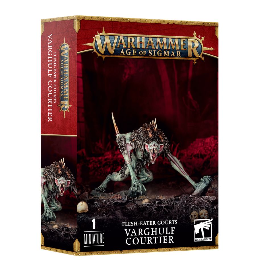 Age of Sigmar: Flesh-Eaters Court - Varghulf Courtier (ONLINE ORDER ONLY)