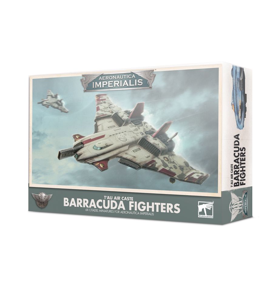 Aeronautica Imperialis - T'au Air Caste Barracuda Fighters (ONLINE ORDER ONLY)