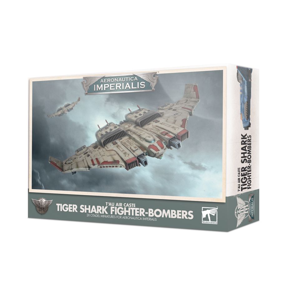 Aeronautica Imperialis - T'au Air Caste Tiger Shark Fighter-Bombers (ONLINE ORDER ONLY)
