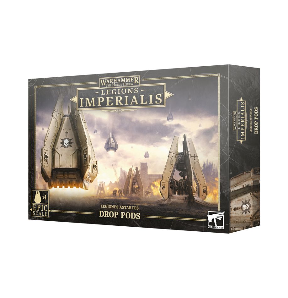 Warhammer Legions Imperialis: Legiones Astartes Drop Pods