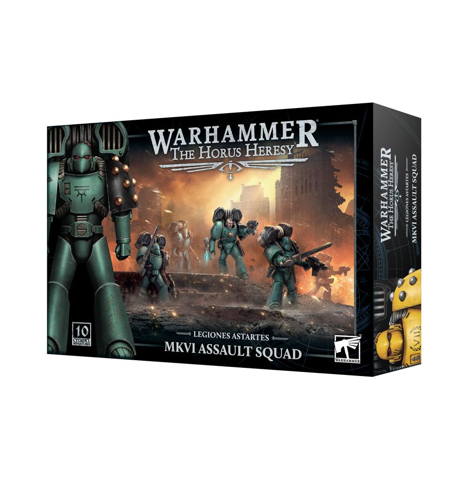 Warhammer: The Horus Heresy - MKVI Assault Marines (ONLINE ORDER ONLY)