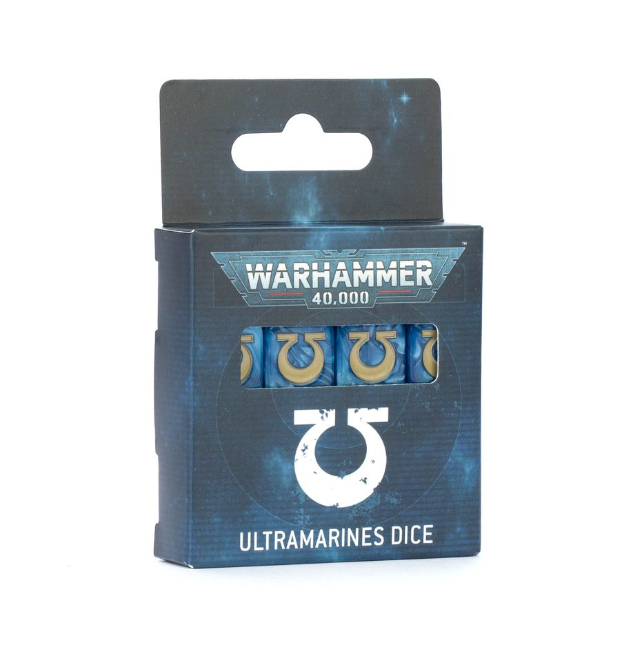 Warhammer 40k - Ultramarine Dice (ONLINE ORDER ONLY)