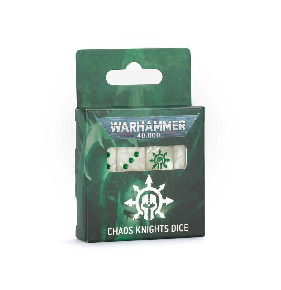 Warhammer 40K: Chaos Knights - Dice Set