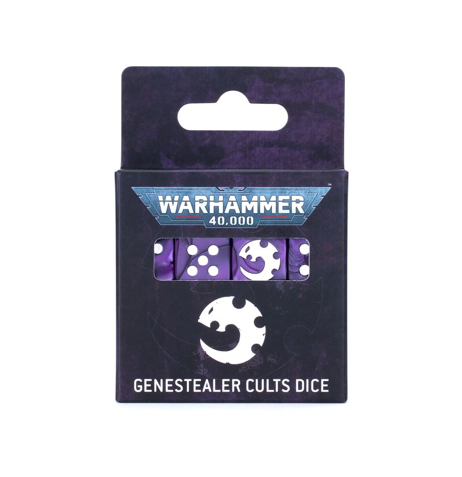 Warhammer 40K: Genestealer Cults - Dice Set (ONLINE ORDER ONLY)