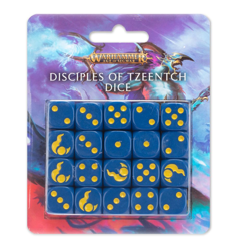 Warhammer: Disciples of Tzeentch - Dice Set (ONLINE ORDER ONLY)