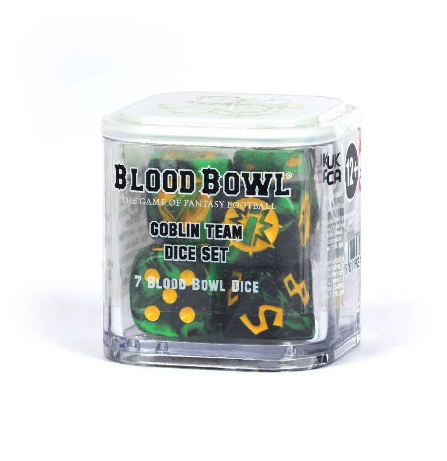 Blood Bowl: Goblin Team Dice Set (ONLINE ORDER ONLY)