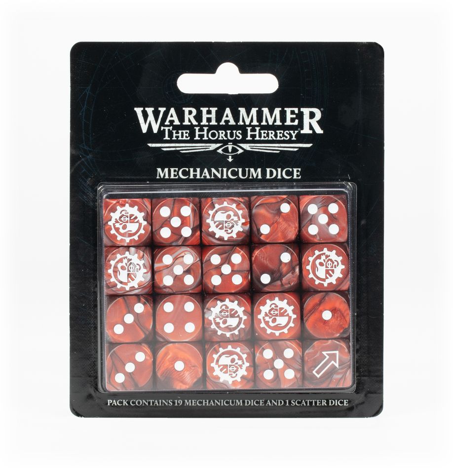 Warhammer: The Horus Heresy - Mechanicum Dice (ONLINE ORDER ONLY)