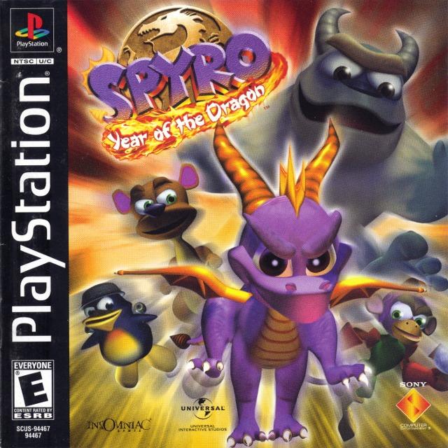 Spyro: Year of the Dragon (Holographic Cover) (Playstation) (ONLINE ORDER ONLY)