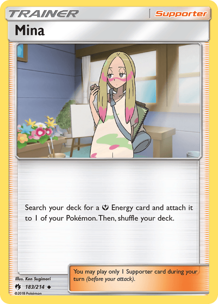 Mina (183/214) [Sun & Moon: Lost Thunder] (Online Only)