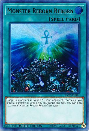 Monster Reborn Reborn [FLOD-ENSP1] Ultra Rare (ONLINE ORDER ONLY)
