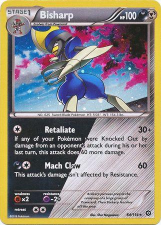 Bisharp (64/114) (Cosmos Holo) [XY: Steam Siege] (Online Only)