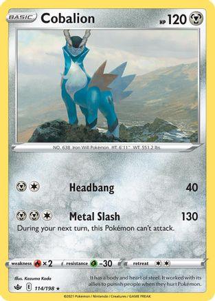 Cobalion (114/198) (Theme Deck Exclusive) [Sword & Shield: Chilling Reign] (Online Only)