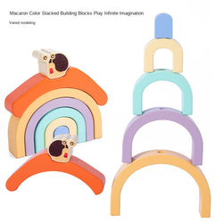 Wooden children's rainbow snail (ONLINE ORDER ONLY)