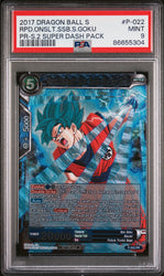 2017 DRAGON BALL SUPER RPD.ONSLT.SSB.S.GOKU #P-022 - PSA 9 (Online Order Only)