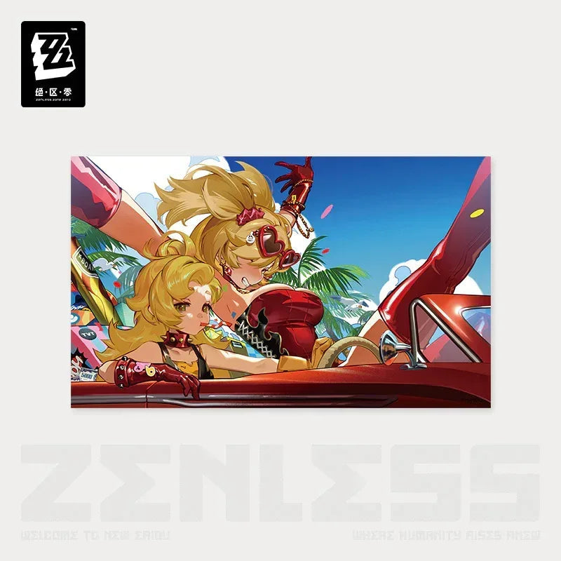 Zenless Zone Zero Random Play Video Tape Series Collectible Posters Vol.4