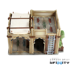 Alcazaba Utility Buildings (2-Pack) — Bare MDF