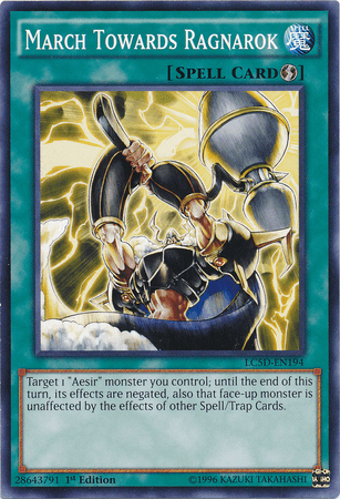 March Towards Ragnarok [LC5D-EN194] Common (ONLINE ORDER ONLY)