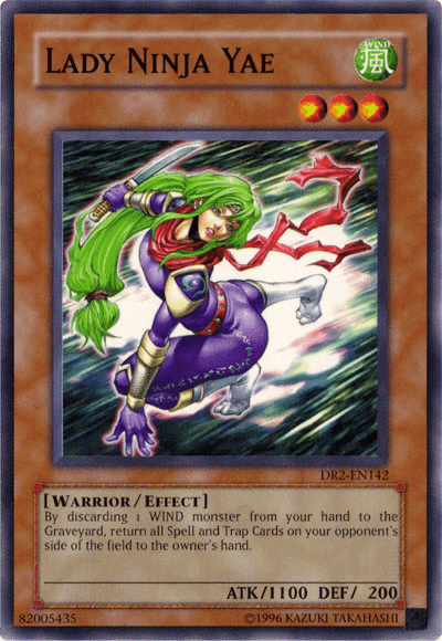 Lady Ninja Yae [DR2-EN142] Common (ONLINE ORDER ONLY)