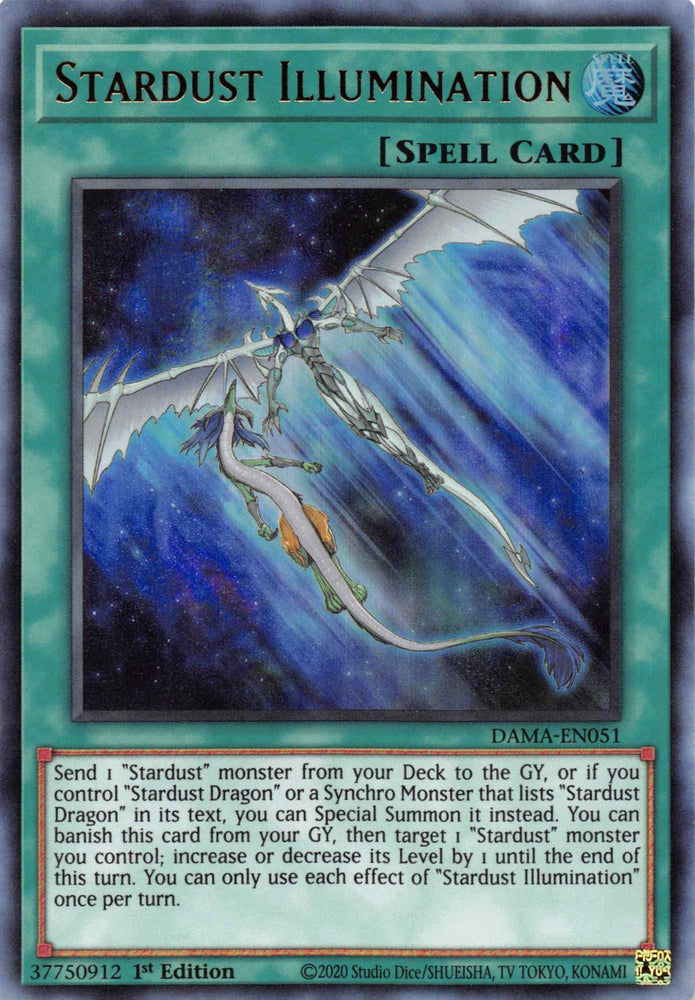 Stardust Illumination [DAMA-EN051] Ultra Rare (ONLINE ORDER ONLY)