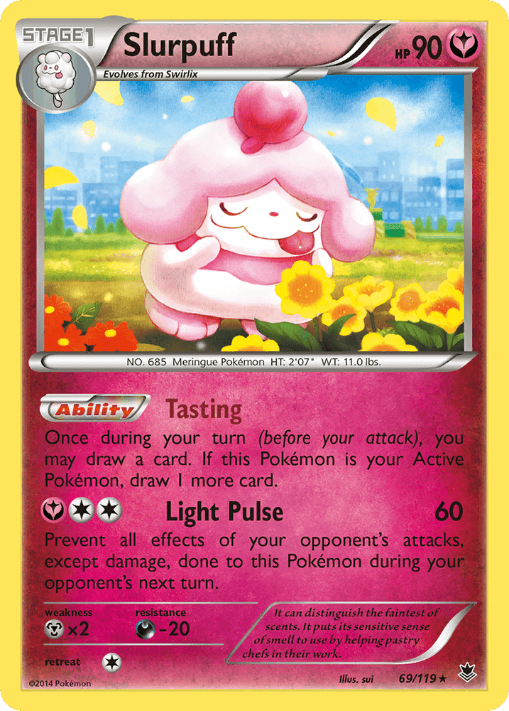 Slurpuff (69/119) [XY: Phantom Forces] (Online Only)