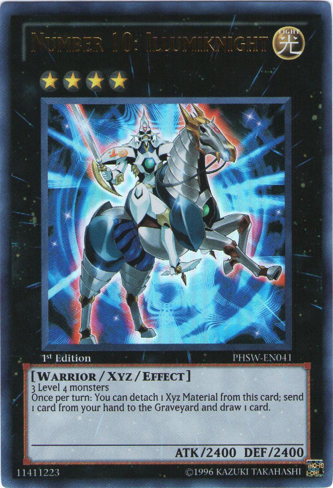 Number 10: Illumiknight [PHSW-EN041] Ultra Rare (ONLINE ORDER ONLY)