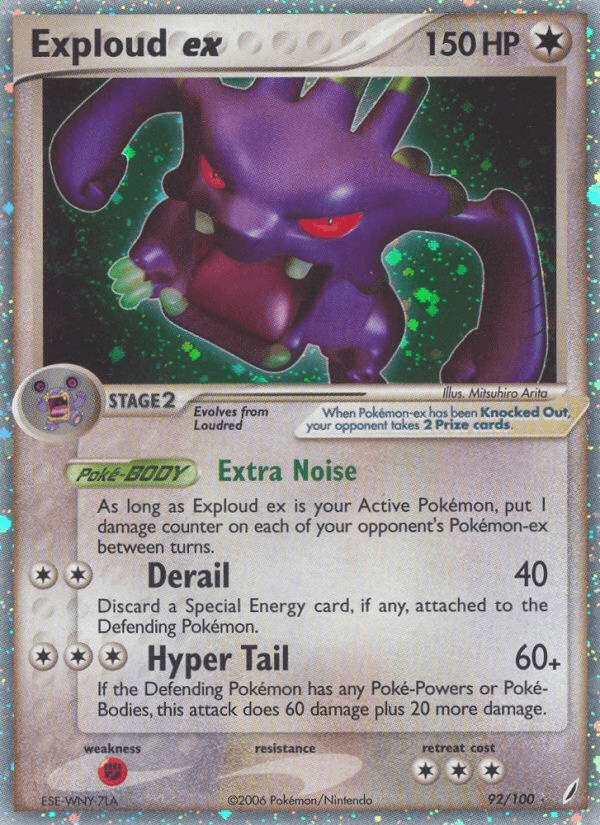 Exploud ex (92/100) [EX: Crystal Guardians] (Online Only)