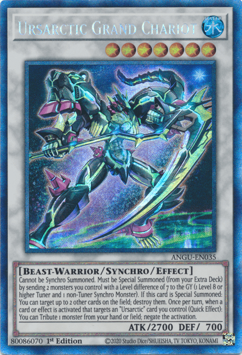 Ursarctic Grand Chariot
(Collector's Rare) [ANGU-EN035] Collector's Rare (ONLINE ORDER ONLY)