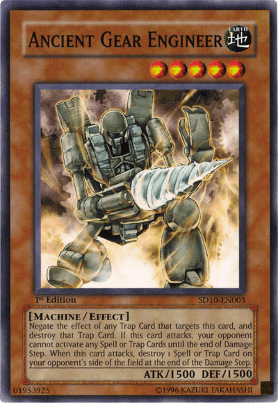 Ancient Gear Engineer [SD10-EN003] Common (ONLINE ORDER ONLY)