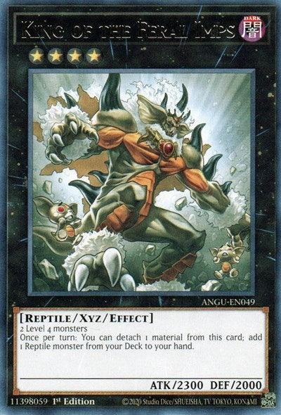 King of the Feral Imps (Rare) [ANGU-EN049] Rare (ONLINE ORDER ONLY)