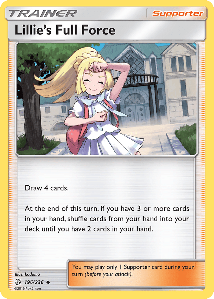 Lillie's Full Force (196/236) [Sun & Moon: Cosmic Eclipse] (Online Only)