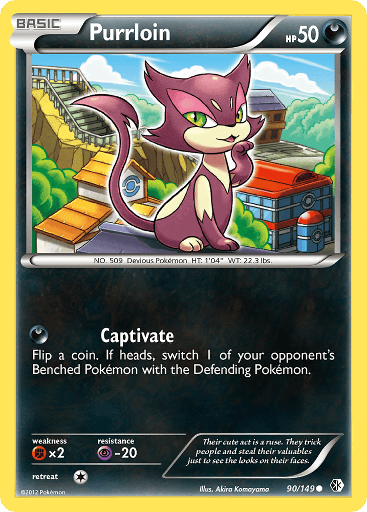 Purrloin (90/149) [Black & White: Boundaries Crossed] (Online Only)