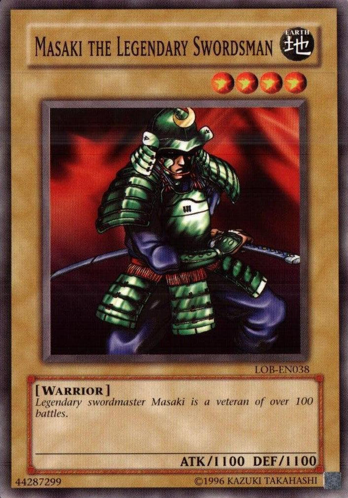 Masaki the Legendary Swordsman [LOB-EN038] Common (ONLINE ORDER ONLY)