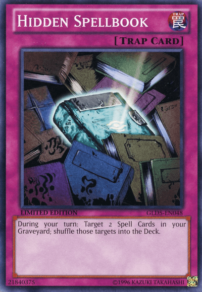 Hidden Spellbook [GLD5-EN048] Common (ONLINE ORDER ONLY)