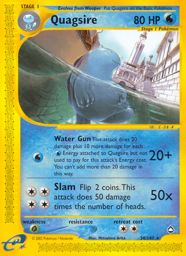 Quagsire (30/147) [Aquapolis] (Online Only)