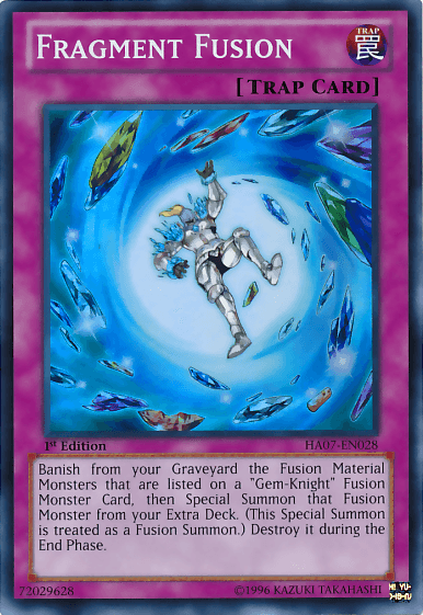 Fragment Fusion [HA07-EN028] Super Rare (ONLINE ORDER ONLY)