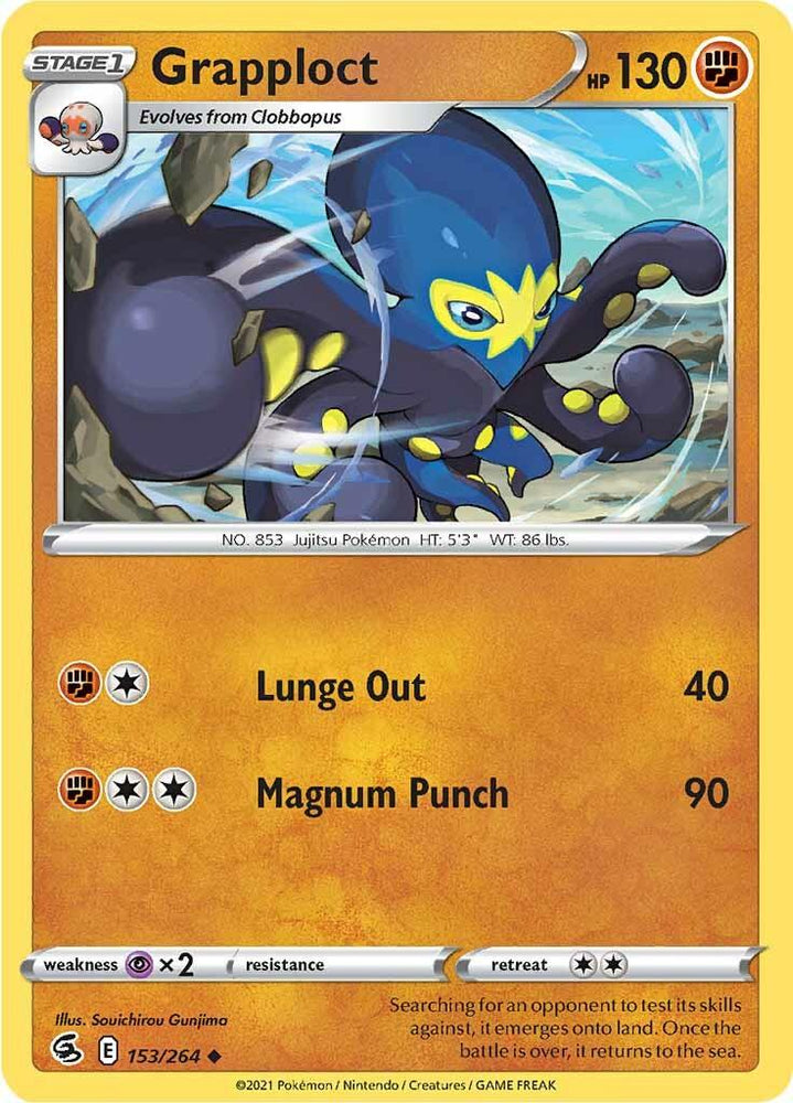 Grapploct (153/264) [Sword & Shield: Fusion Strike] (Online Only)